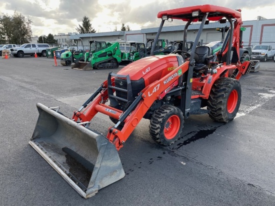 2014 Kubota L47TLB Tractor Loader Backhoe