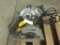 Dewalt & Skilsaw Circular Saws Qty 2