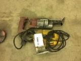 Milwaukee & Dewalt Corded Tools