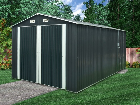 2021 TMG MS1020 Metal Garage Shed