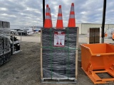 2021 Steelman PVC Traffic Cones, Qty 250