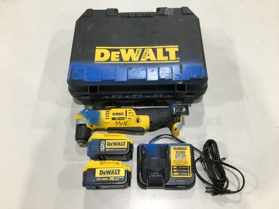 DeWalt DCD740 20V Right Angle Drill
