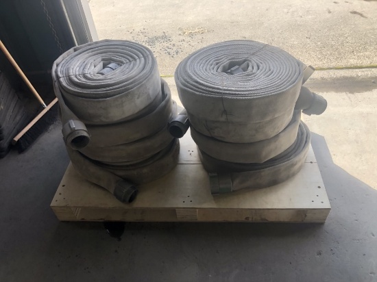 2.5" Fire Hoses Qty 8