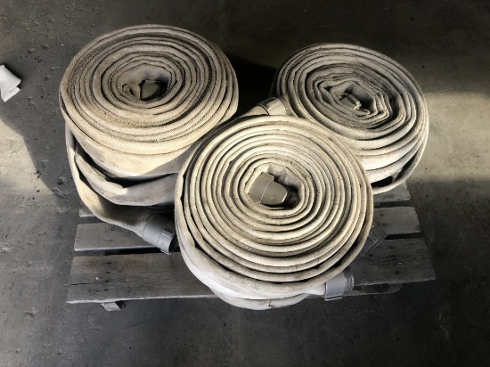 2.5" Fire Hoses Qty 8