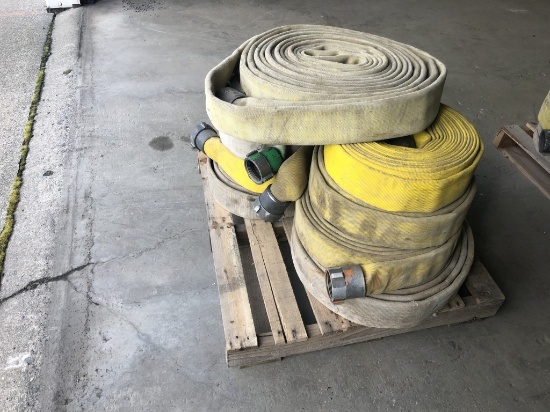 2.5" Fire Hoses Qty 9