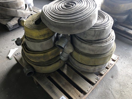 2.5" Fire Hoses Qty 9
