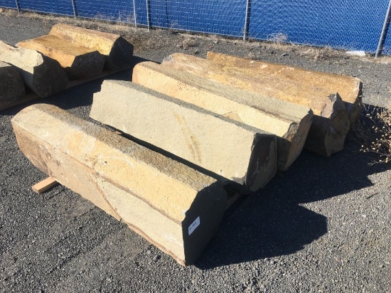 Basalt Rock Columns Qty 5