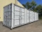 2021 40' High Cube Shipping Container