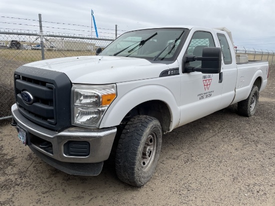 2013 Ford F250 SD 4x4 Extra Cab Pickup