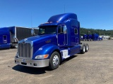 2013 Peterbilt 386 T/A Sleeper Truck Tractor