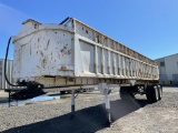 1985 Lufkin LWD-35 T/A End Dump Trailer