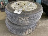 Pirelli P275/55R20 Tires w/Rims, Qty 2