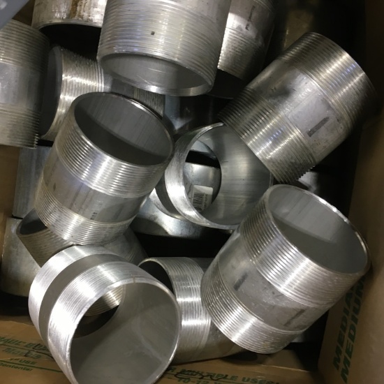 4" Alluminun Couplings & Plastic Racking