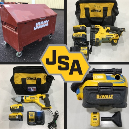 Contractor Tool Timed Online Auction