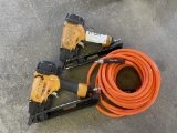 Bostich Pnuematic Nail Guns Qty. 2