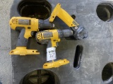 DeWalt 18V Drills, Qty 2