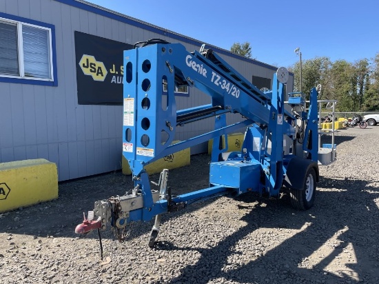 2016 Genie TZ-34/20 Towable Articulating Boom Lift