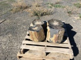 Basalt Dish Rocks, Qty. 4