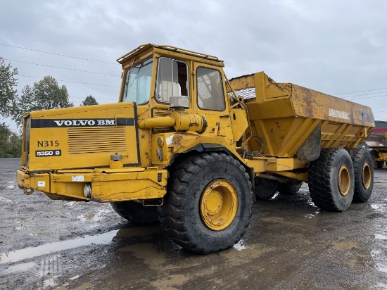 1986 Volvo 5350B 6x6 Articulated Haul Truck