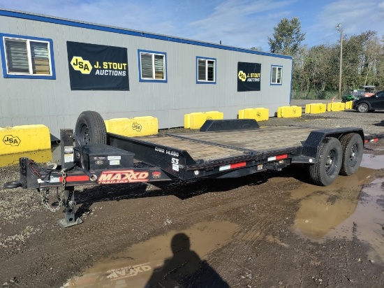 2020 Maxxd T/A Equipment Trailer