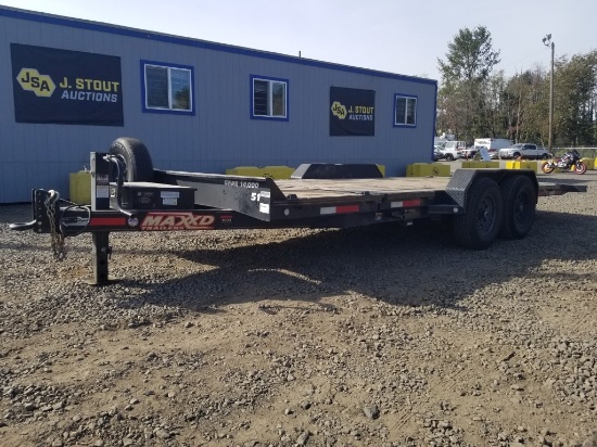 2020 Maxxd T/A Equipment Trailer