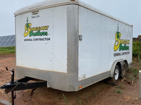 2014 Continental FORRI LT T/A Cargo Trailer
