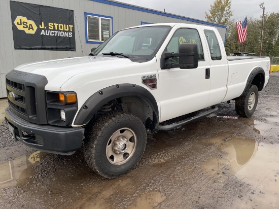 2008 Ford F350 Extra Cab 4x4 Super Duty Pickup