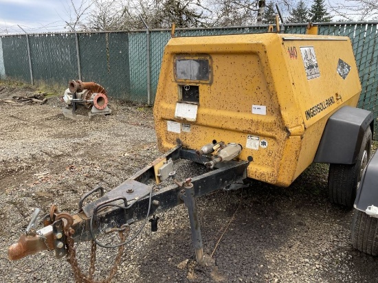 1987 Ingersoll-Rand Towable Air Compressor
