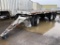1979 Aztec Tri-Axlle Flatbed Pup Trailer