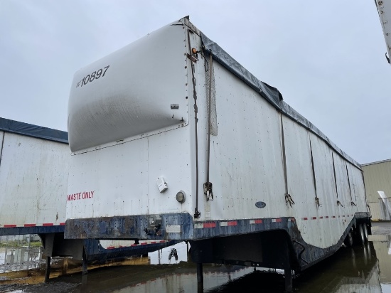 1997 Peerless 53' Possum Belly Refuse Trailer