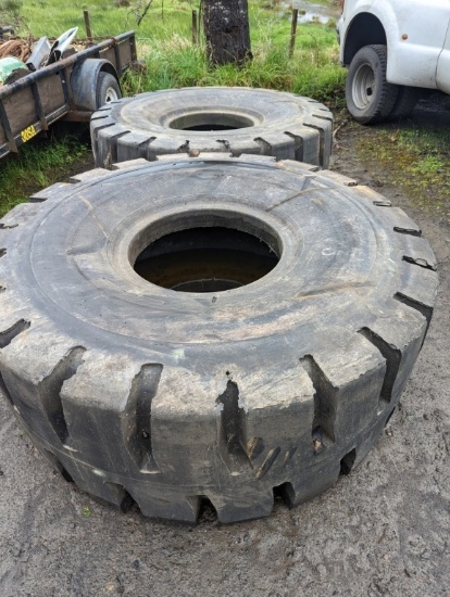 Yokohama 26.5-25 Tires, Qty. 2