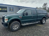 2008 Ford F250 XL SD Extra Cab 4x4 Pickup