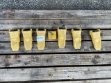 Caterpillar Bucket Teeth, Qty. 6