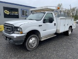 2002 Ford F550 XL SD Utility Truck