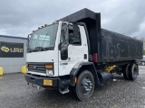 1992 Ford Cargo 7000 Flatbed Scissor/Dump Truck