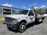 2004 Ford F550 XL SD Flatbed Truck