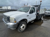 2004 Ford F450 Flatbed Truck