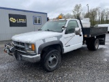 1994 Chevrolet 3500 4x4 Flatbed Dump Truck