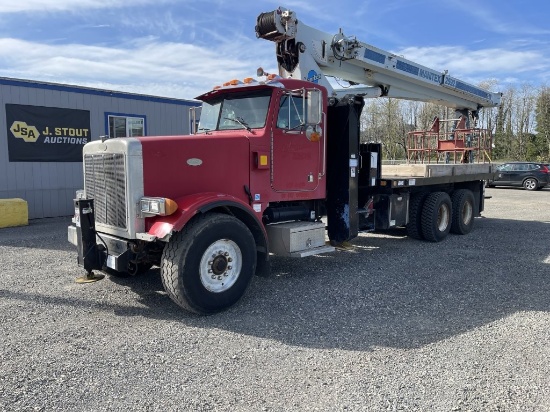 1996 Peterbilt 357 6x4 T/A Crane Truck