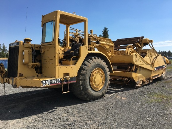 1980 Caterpillar 623B Motor Scraper