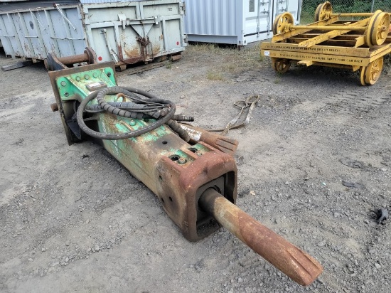 2007 Ingersoll Rand V1600 Hydraulic Hammer