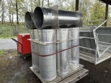 Aluminum Storage Tubes, Qty. 11