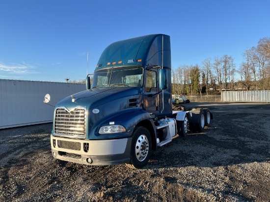 2013 Mack CXU613 Tri-Axle Truck Tractor