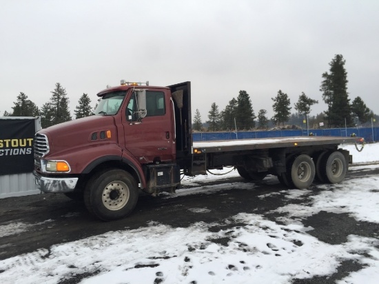 2004 Sterling L9500 6x4 T/A Flatbed Truck