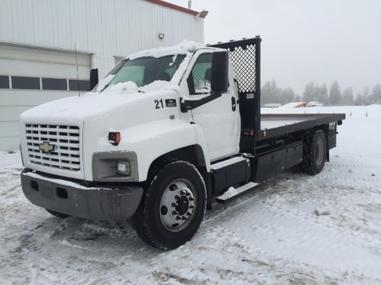 2003 Chevrolet Kodiak C6500 Flatbed Truck