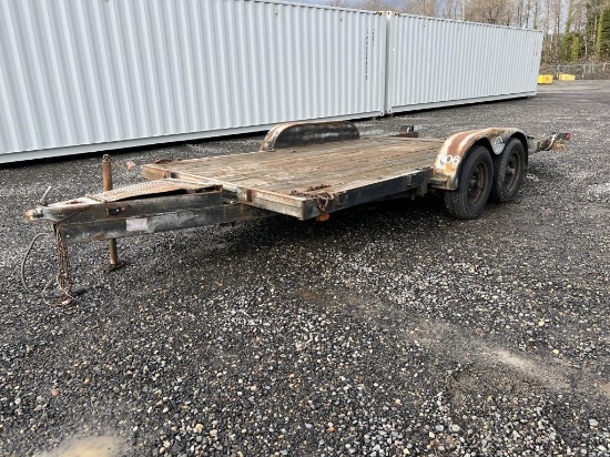 2002 Bulldog 716T T/A Equipment Trailer