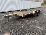 2002 Bulldog 716T T/A Equipment Trailer