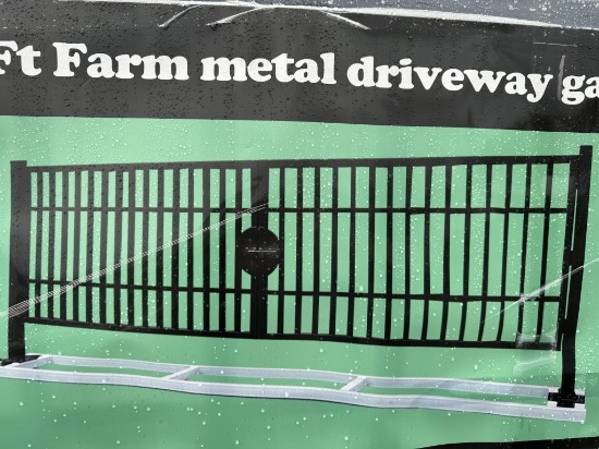 2022 Steelman 20' Farm Metal Driveway Gate
