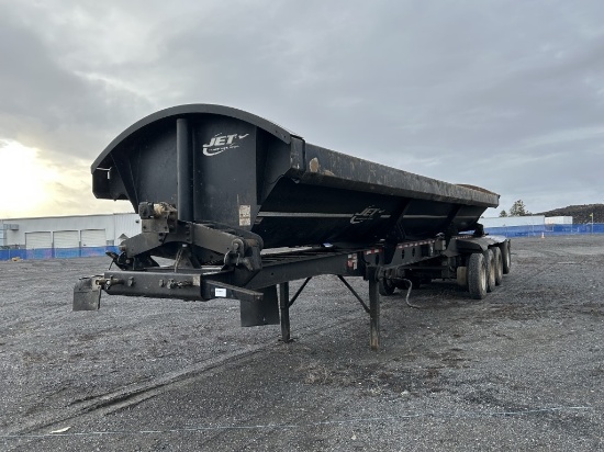 2014 Jet Quad Axle Side Dump Trailer