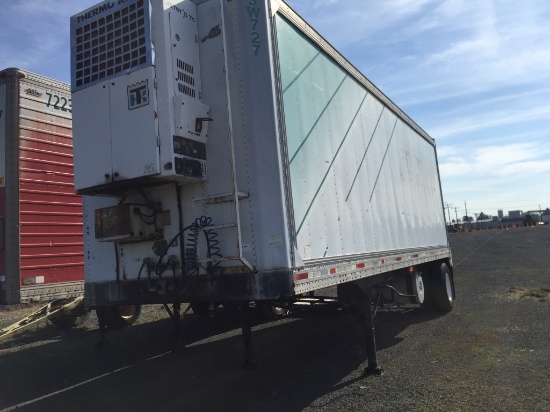 1995 Alloy 28' S/A Reefer Trailer